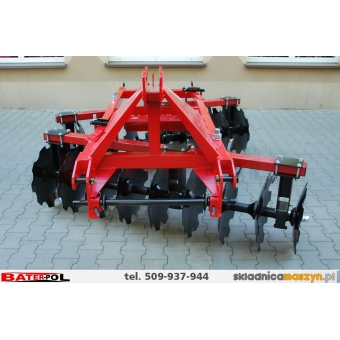 Brona talerzowa Demarol 2m 2x9T 3-podpory, 